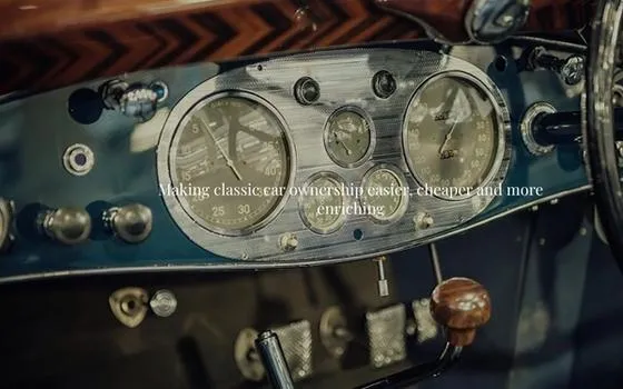 Vroom Classics store homepage